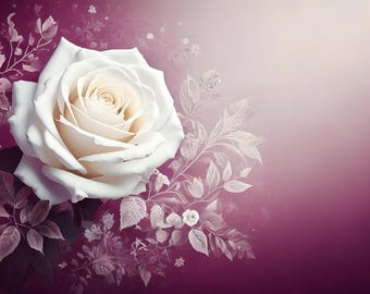 Fundos Funerários Elegantes: Pacote Memorial Floral (Download Digital)