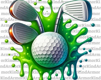 Golf Sublimation PNG Design for Dad Digital Download Father's Day Gift Golf Lover Printable Golf Art Funny Golf Quote Gift for Him DIY