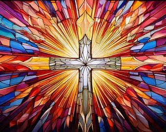 4  stained jesus background