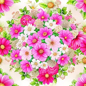 Seamless Preppy  Painterly Pattern, Painterly Digital Background Pattern, Seamless Neon Abstract Paint Strokes Digital Sublimation