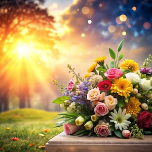 Heaven Background 5 PNG | Memorial Background | Stairs to Heaven | Heaven memorial background | Memorial design | PNG| Instant download
