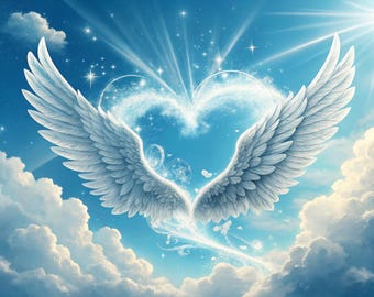Arte Memorial Angel Wings: Fundo do Céu (Download Digital)