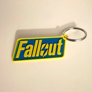 Vibrant Fallout Keychain