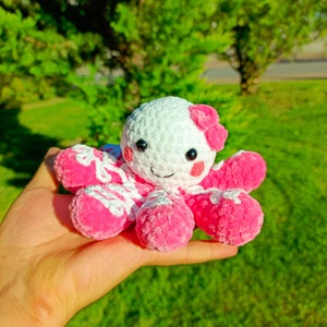 Plush Octopus Amigurumi Crochet Toy Pattern (PDF)