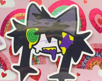 Tangy Trippy glossy sticker