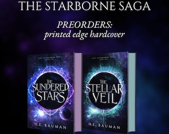 PRÉCOMMANDE : couverture rigide Starborne Saga avec bords imprimés