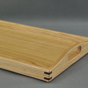 Serving Tray / Ottoman Tray- Red Oak 14&quot; x 20&quot; by Tyler Morris Woodworking