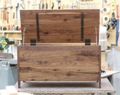 Blanket Chest - Black walnut- Tyler Morris Woodworking