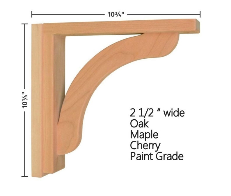 Corbel Concave 10 For Countertops And Shelves By Tyler Etsy