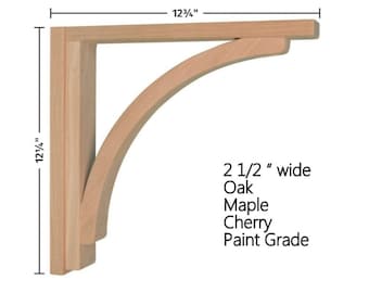 Corbel - Cove 12 for Countertops and Shelves by Tyler Morris Woodworking