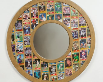 1987 Topps Baseball Cards - mirror frame