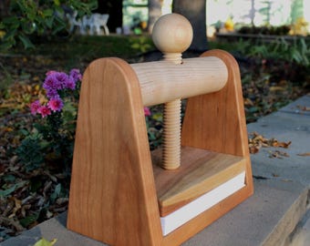 Leaf and Flower Press by Tyler Morris Woodworking