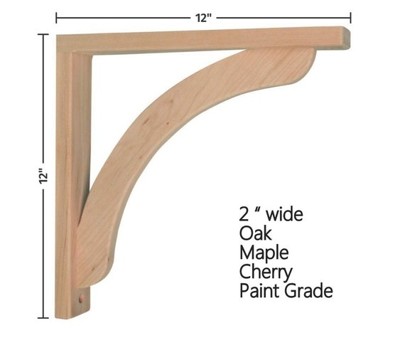 Corbel Concave 12 For Pre Installed Countertops By Tyler Etsy