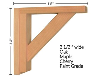 Corbel - Straight 8 for Countertops and Shelves by Tyler Morris Woodworking