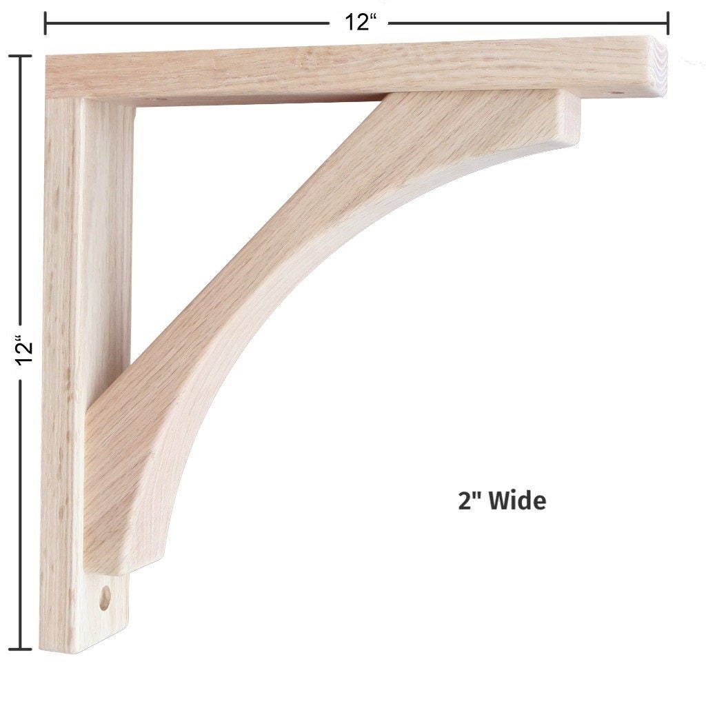 Corbel - Craftsman 12 for Pre-Installed Countertops by Tyler Morris Woodworking