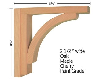 Corbel - Cove 8 for Countertops and Shelves by Tyler Morris Woodworking