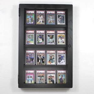 mtg card wall display Trading Frame - Mount for Baseball Magnetic Card Holder density EVA foam protection Art card collection display ideas