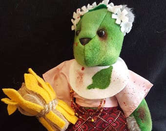 Zombie Hippie/Flowerchild Bear
