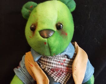 Zombie Cowboy Bear