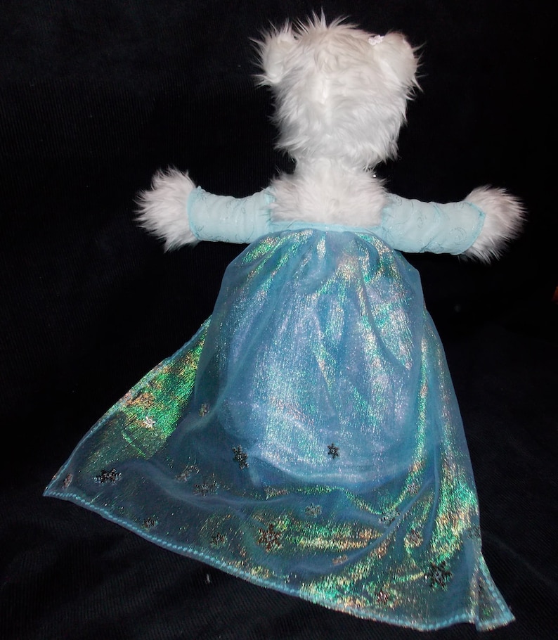 Frozen Elsa Handmade Teddy Bear OOAK Etsy