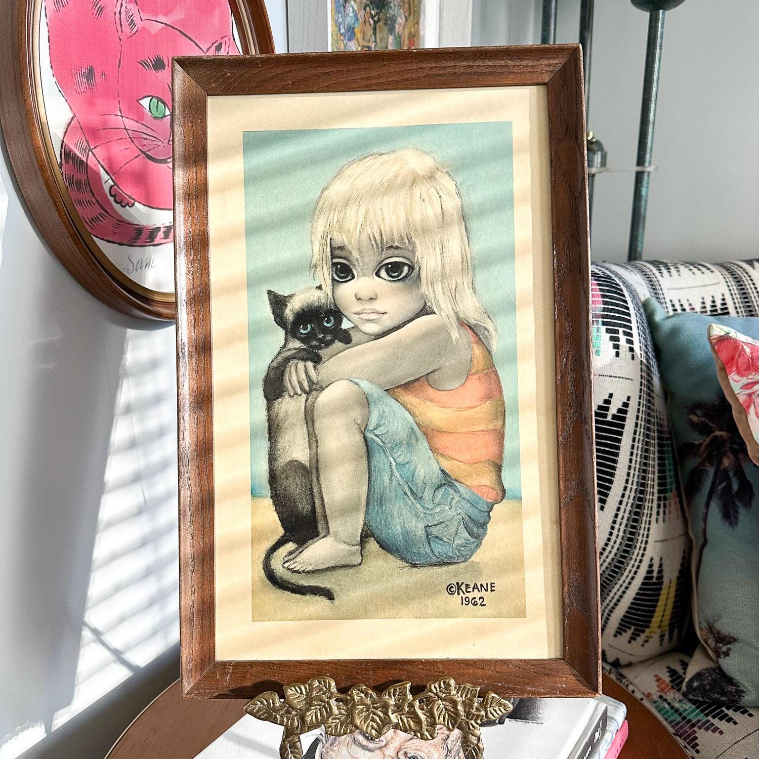 Margaret Keane Paintings Framed - Etsy