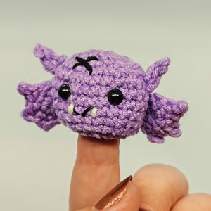 Kitten Crochet Magnet Pattern, Cute Creepy Vampire Cat Amigurumi Tutorial PDF in English, Halloween Bat Crochet, Do It Yourself Pattern Book