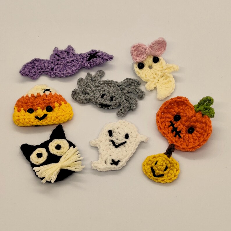 Cute Spooky Crochet Pattern Bundle, 4 in 1 Pattern Set, Zombie Cow Amigurumi, Mini Ghost Dog Crochet, Halloween Finger Puppets Pattern