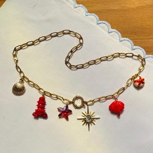 lobster charm necklace