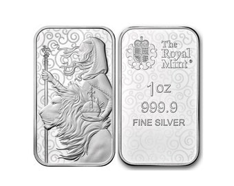 2021 Una and the Lion 1 oz .9999 Fine Silver Bullion Bar