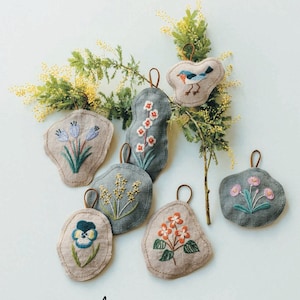 刺繍パターンの電子書籍、植物刺繍の電子書籍、韓国刺繍の電子書籍、花のモチーフの刺繍