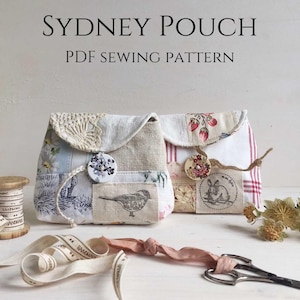 Sydney pouch PDF sewing pattern image 1