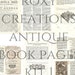 Printable Antique Book Pages Kit 2 - Etsy