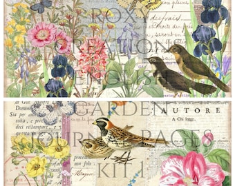 Printable English garden Kit 1