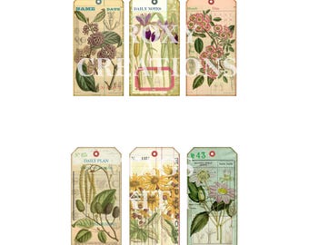 Printable Field Note tags kit 1