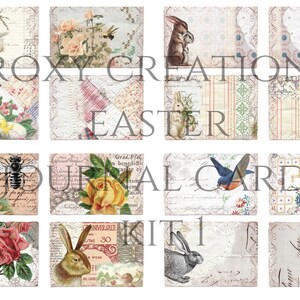 Printable Easter Journaling Cards Kit 1 - Etsy