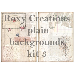Printable Plain Background Journal Pages Kit 3 - Etsy