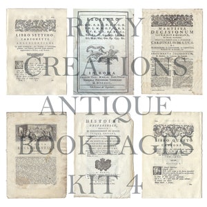 Printable Antique Book Pages Kit - Il 300x300.5075722885 70m4 