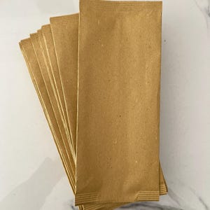 Sacchetti di carta paglia italiana 25 pz