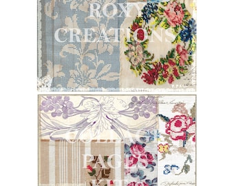 Printable collage pages kit 9