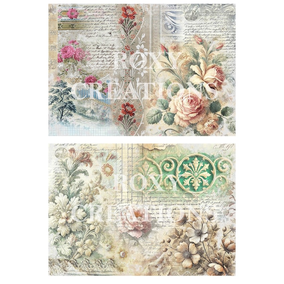 Printable digital botanical Journal pages kit 7