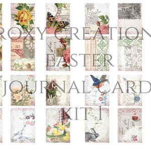 Printable Easter Journaling Cards Kit 1 - Etsy