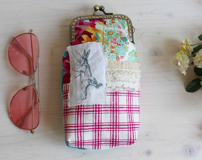 Eye Glass Case Holder Multipurpose Pouch Hare Art.94 Etsy