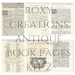 Printable Antique Book Pages Kit 2 | Etsy
