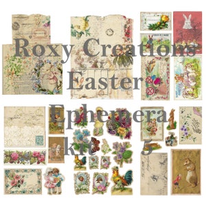 Printable Easter kit 5 ephemera