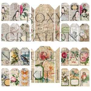 Nature tags printable kit 1