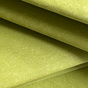 20 pezzi di carta paglia MELA VERDE LIME 35 x 50 cm