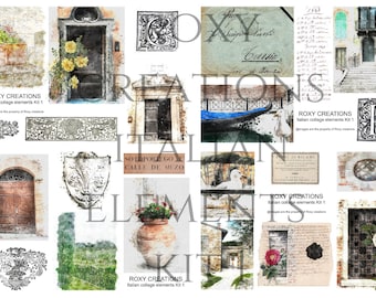 Italian elements printable kit 1