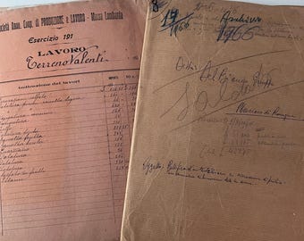 Vintage Italian Junk Journal Ephemera Pack Old Documents and Book Pages