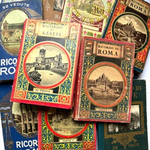 Antico Ricordo di Bologna italiano vintage ecc. dei primi del '900