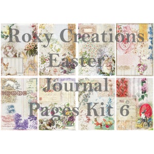 Druckbares Oster Journal Seiten Kit 6